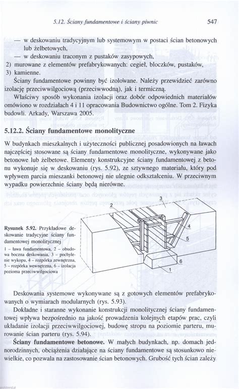 Budownictwo Og Lne Tom Elementy Budynk W Podstawy Projektowania