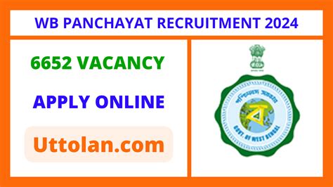 Wb Panchayat Recruitment Register Your Name Immediately For The