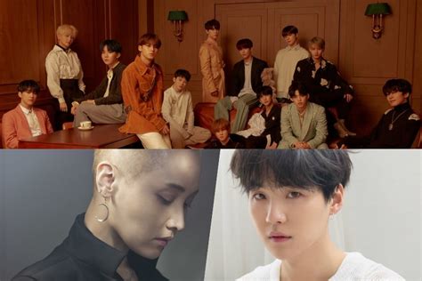 SEVENTEEN y colaboración de Lee Sora Suga de BTS lideran listas