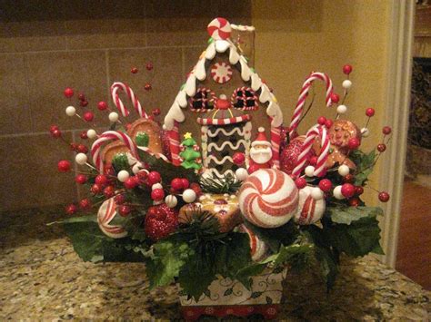 Gingerbread House Arrangement Christmas Gingerbread House