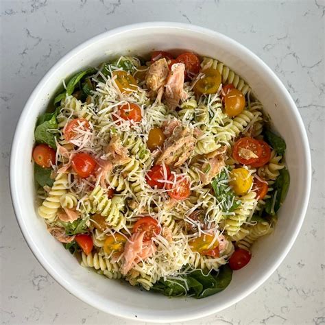 Salmon Pesto Pasta Salad Instant Pot Recipes