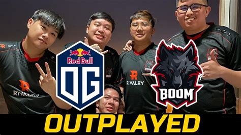 BOOM ESPORTS VS OG 100 OUTPLAYED GAMERS GALAXY INVITATIONAL SERIES