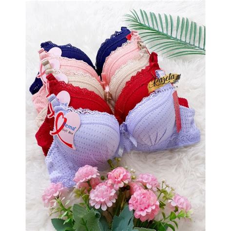 Jual Bra Bh Fashion Wanita Bh Busa Tebal Kawat Fema Kait