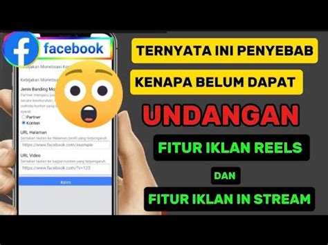 Cara Agar Monetisasi Facebook Profesional Cepat Dapat Undangan YouTube