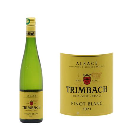 Pinot Blanc Domaine Trimbach Alsace Vin Blanc Grands