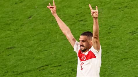 Son dakika UEFA dan skandal karar Merih Demiral a 2 maç ceza TGRT