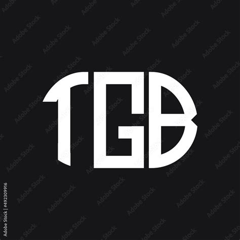 TGB letter logo design on black background. TGB creative initials ...
