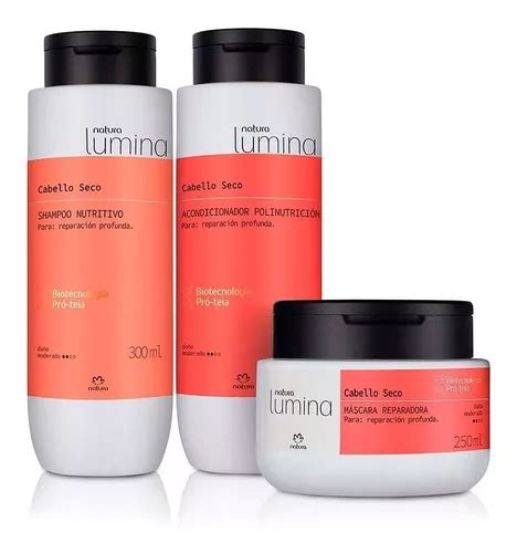 Kit Lumina Cabello Seco Natura