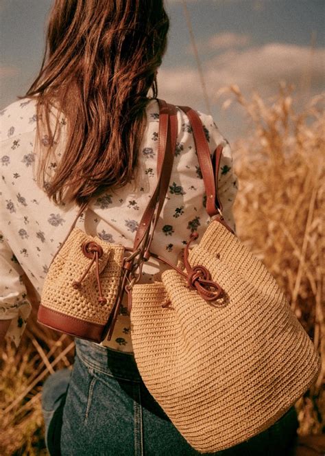 Farrow Bag Natural Raffia Raffia Sézane