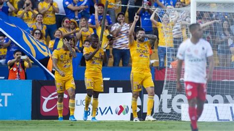 Con Tres Goles De Gignac Tigres Vence 3 1 A Necaxa En Liga MX El