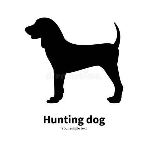 Standing Dog Side View Outline Stock Illustrations 369 Standing Dog
