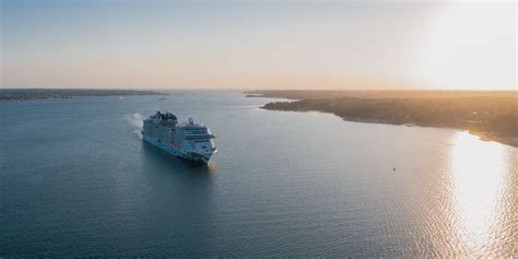 Erstanlauf Der MSC Euribia PORT OF KIEL