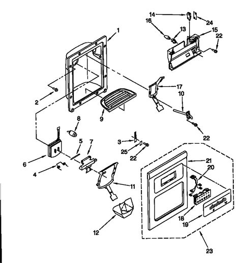 Whirlpool Ice Maker Parts Diagram Diagram Resource