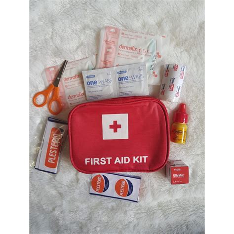 Jual First Aid Kit Emergency Bag Kotak Peralatan P3k Travel Shopee