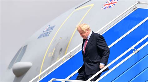 Agency News | Boris Johnson’s Official Jet ‘The Royal Air Force Voyager ...