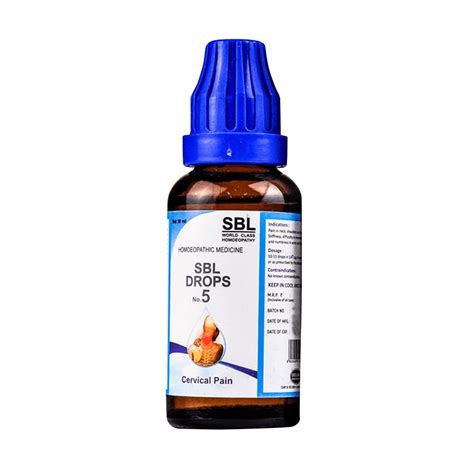 Buy SBL NO 5 DROPS 30 ML Online Get Upto 60 OFF At PharmEasy