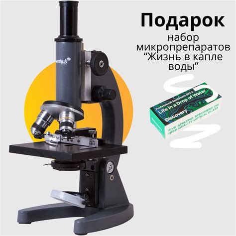 Микроскоп levenhuk 7S NG, монокулярный, 800 крат купить по выгодной ...