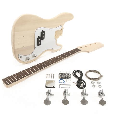 La Electric Bass Guitar Diy Kit At Gear4music