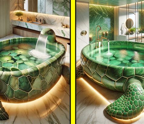 These Turtle Bathtubs Will Shell Shock Your Bathroom Design Inspiring Designs