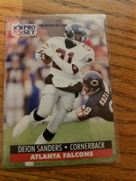 Deion Sanders Pro Set Rookie Card THE SHOOT