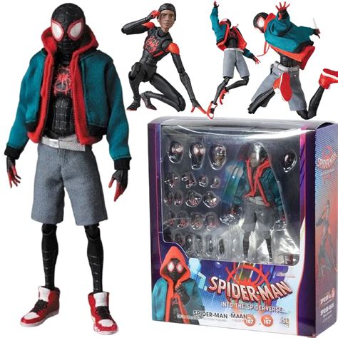 Re Release Mafex No Spiderman Miles Morales Into The Spider