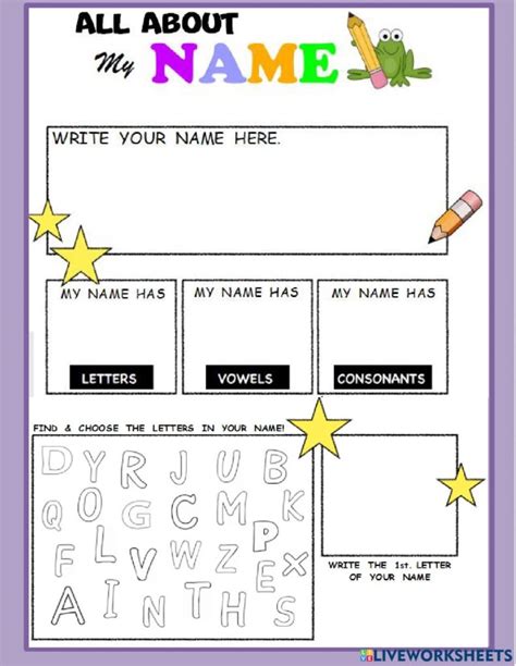 Writing My Name Worksheets Printable Worksheets