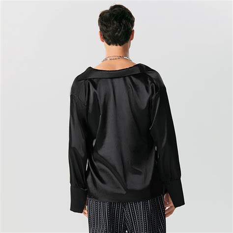 Satin Cowl Neck Shirt Litlookz Studio