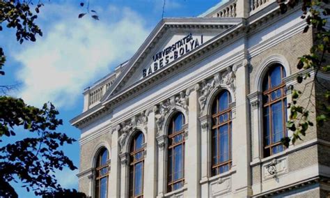 Universitatea Babe Bolyai Cluj Napoca Ofer Noi Specializ Ri La Nivel De Licen I Master