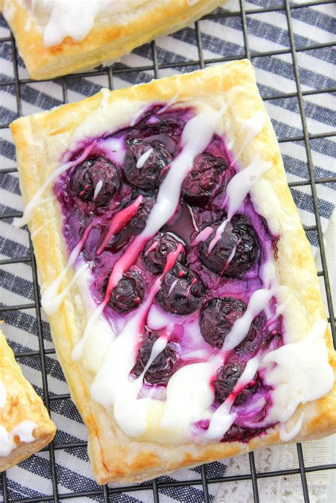 Blueberry Cream Cheese Danish Baking You Happier