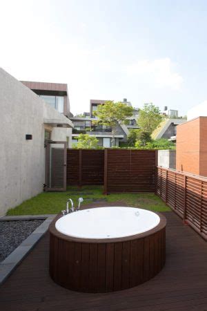 Secluded Spas Backyard Small Hot Tub Privacy Ideas