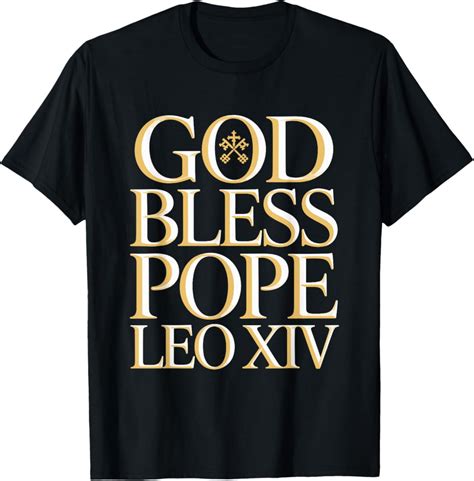 Hot Trending With God Bless Pope Leo Xiv T Shirt Design Preview Only Walmart