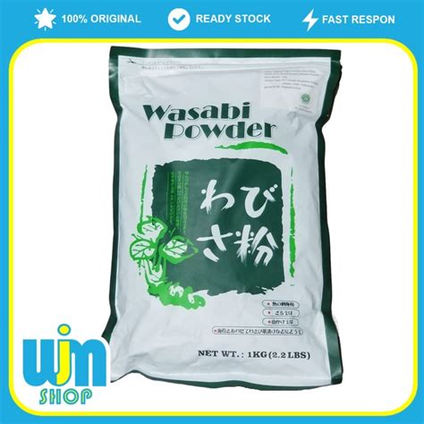Jual Bubuk Wasabi Powder 1kg Halal Shopee Indonesia