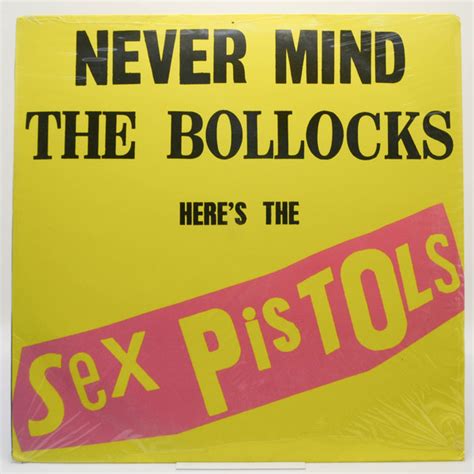 Виниловая пластинка Sex Pistols Never Mind The Bollocks Here s The Sex