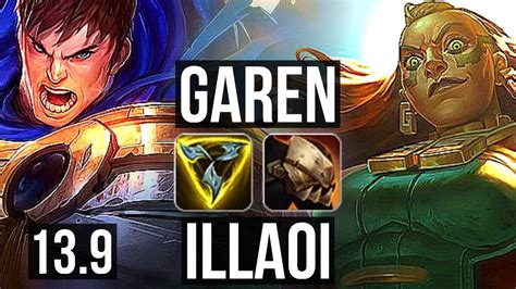 GAREN Vs ILLAOI TOP 4 0 4 800 Games KR Master 13 9 YouTube