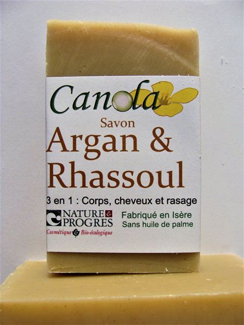 Savon Argan Rhassoul Canola