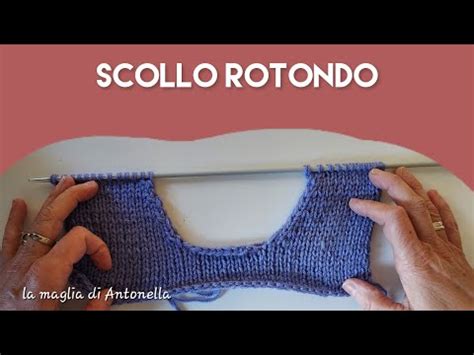 Scollo Rotondo Ai Ferri Youtube