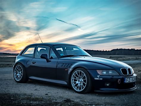 Bmw Z3 Coupe Clownshoe On Bbs Wtcc Wheels Stance Fitment Bmw Z3 Bmw