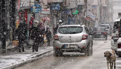 Erzurum Kars ve Ardahan da soğuk hava etkisini sürdürüyor Erzurum