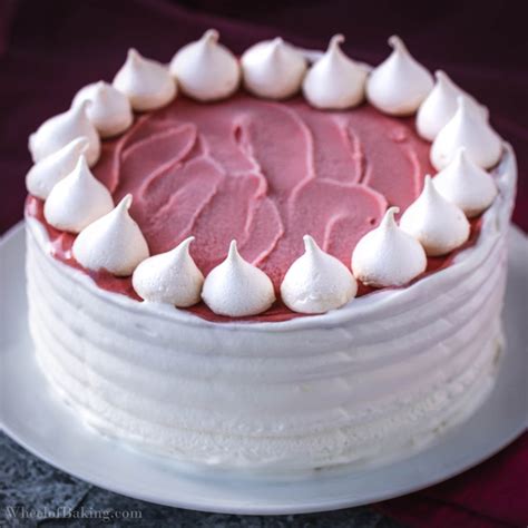 Vacherin Dessert Meringue Ice Cream Cake Wheel Of Baking