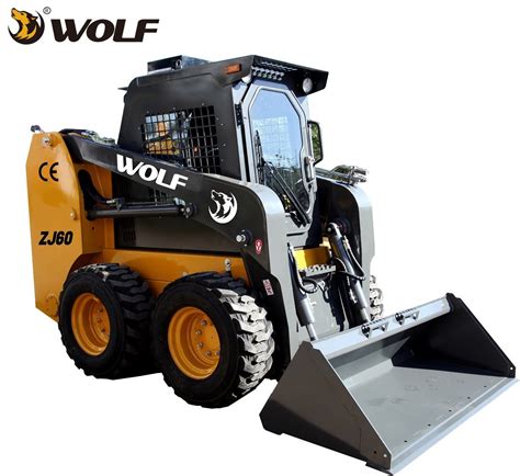 New Wolf Mini Skid Steer Loader Wd With Front End Loader Construction