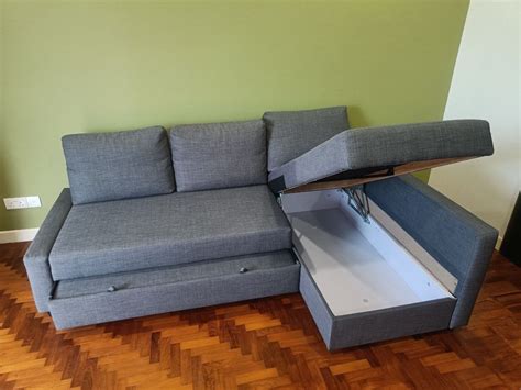 IKEA L-Shaped Sofa, Furniture & Home Living, Furniture, Sofas on Carousell