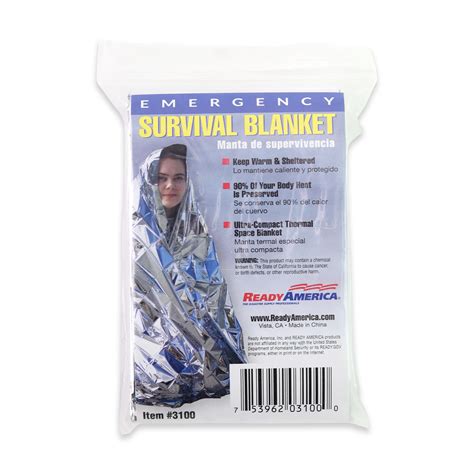 250 Units Of Emergency Survival Blankets Ready America The Disaster Supply Professionals