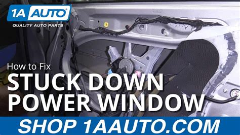 How To Get Electric Window Up When Stuck Down Trust My Mechanic