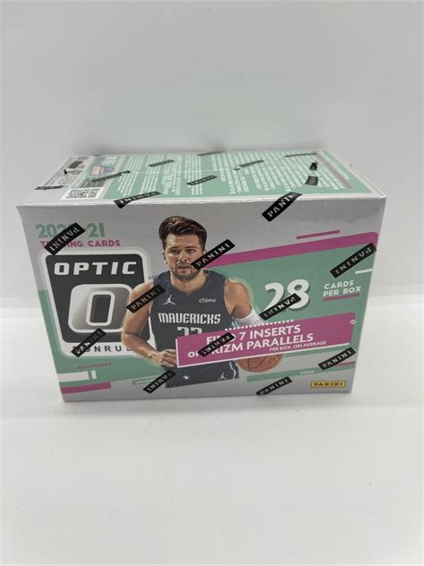 Sealed 2020 21 Panini NBA Donruss Optics Basketball Blaster Box 28