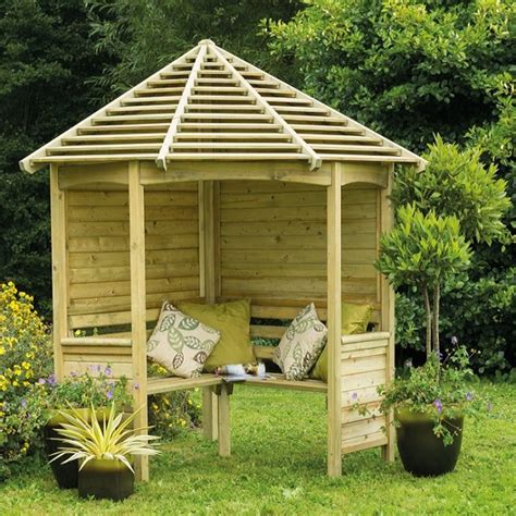 Firenze Corner Arbour - Taylor Made Planters