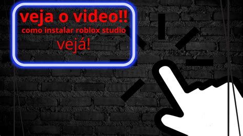 Como Instalar O Roblox Studio Veja O Video YouTube