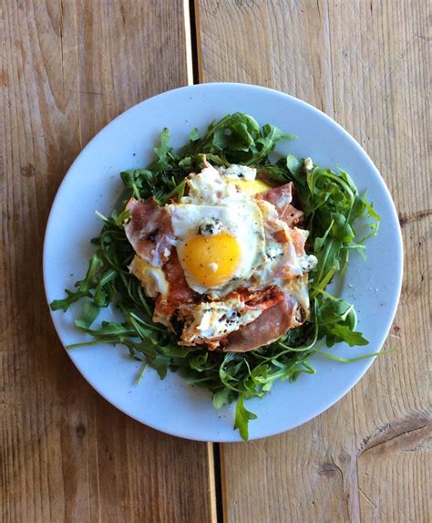 Beaufood Gebakken Ei Met Rucola Recepten Glutenvrije Taart En Ei