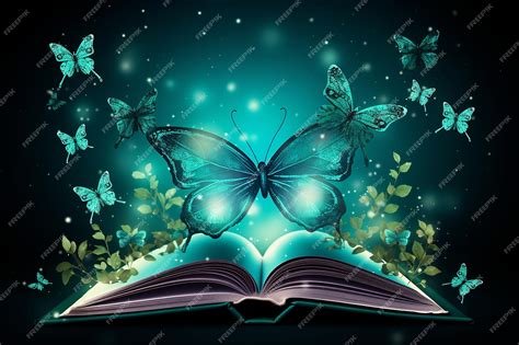Premium Photo A Green Themed Book Cover With A Shamrock Illustration
