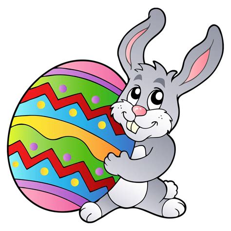 Easter Bunny Cartoon Coloring Kids