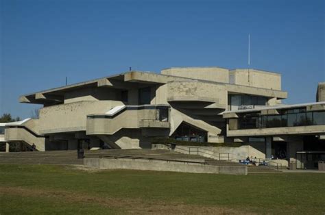 Smti Umass Dartmouth North Dartmouth Ma Auditorium 1968 1971 Photograph Paul Rudolph